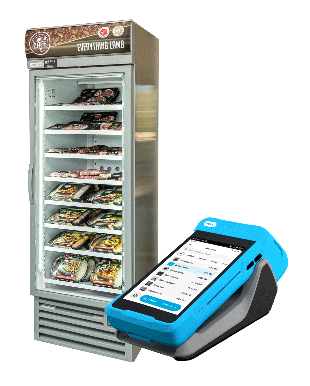 Landrani Vendor Display Freezer